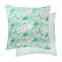 Taie d'oreiller pur coton bio imprimé multicolore Jardin vagabond printemps