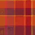 Serviette reine baumwolle jacquard-muster orange rot Mille wax ketchup