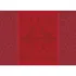 Set pur coton antitache motif jacquard bordeaux Cassandre grenat