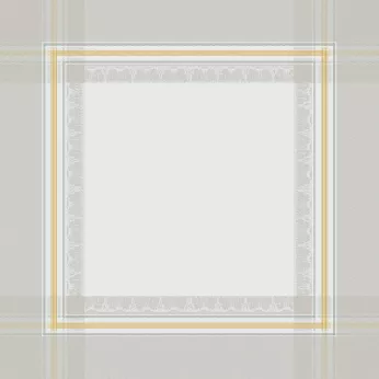 Serviette baumwollmischung jacquard-muster weiß Galerie des glaces vermeil