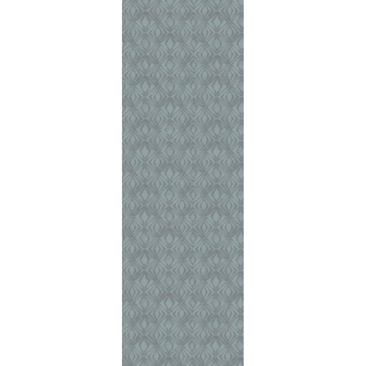 Tischläufer reine baumwolle jacquard-muster blau Mille ikats zinc