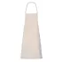 Apron 100% cotton coated jacquard pattern beige Mille isaphire parchemin