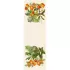 Chemin de table pur lin lavé 190 g/m² imprimé multicolore Vintage garden natural