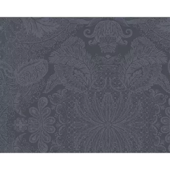 Table set 100% cotton coated jacquard pattern grey Mille isaphire zinc