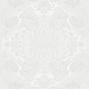 Serviette pur coton motif jacquard blanc Mille isaphire blanc