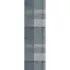 Table runner 100% cotton jacquard pattern blue grey Mille matieres orage