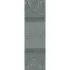 Chemin de table pur coton antitache motif jacquard gris Arcades cendre