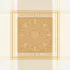 Serviette baumwollmischung jacquard-muster gold Galerie royale reflets d or
