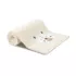 Handtuch kinder reine baumwolle 500 g/m² bestickt beige Petit ours angora