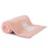 Duchtuch kinder reine baumwolle 500 g/m² bestickt rosa Petit chat rose