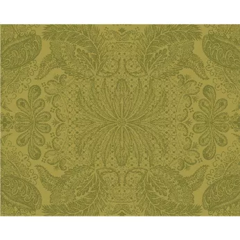 Tischset reine baumwolle beschichtet jacquard-muster gold Mille isaphire vermeil