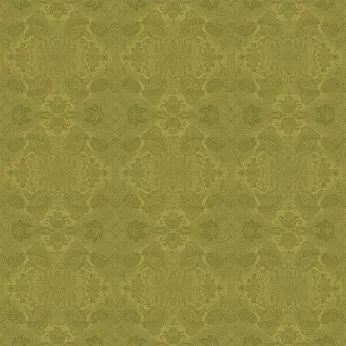 Nappe sur mesure pur coton enduit motif jacquard or Mille isaphire vermeil