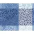 Tischset reine baumwolle jacquard-muster blau Mille rameaux bleu