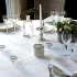 Linge de table pur coton bio motif jacquard blanc Alexandrine neige