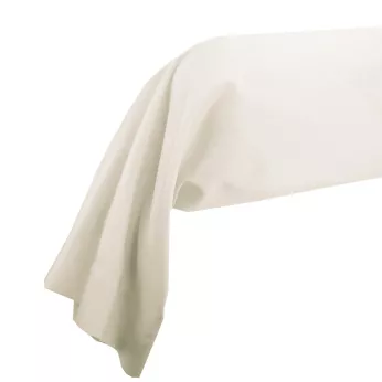 Schlummerrolle baumwollsatin uni elfenbein Ava uni angora