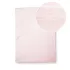 Drap plat percale de coton uni rose Olana petale