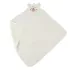 Kapuzentuch kinder reine baumwolle 420 g/m² bestickt beige Petit ours angora