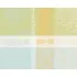 Set pur coton enduit motif jacquard jaune vert Mille lieues aube