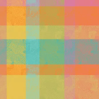 Maßgeschneiderte tischdecke reine baumwolle jacquard-muster blau gelb orange Mille vagues exotique