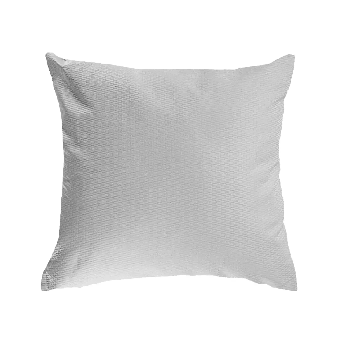 Kopfkissenbezug baumwollsatin jacquard-muster grau Vibrato glacier