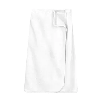 Pareo pur coton 420 g/m² uni blanc Elea blanc