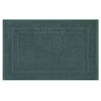 Tapis de bain pur coton 900 g/m² uni anthracite Elea crepuscule