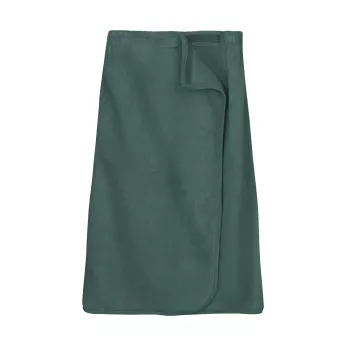 Pareo pur coton 420 g/m² uni anthracite Elea crepuscule