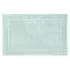 Tapis de bain pur coton 900 g/m² uni bleu Elea glacier