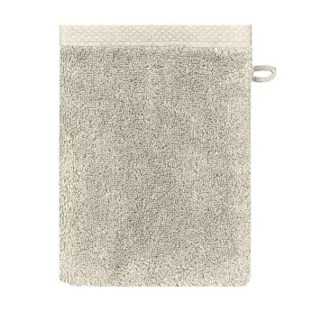 Waschandschuhe reine baumwolle 550 g/m² uni elfenbein Elea ivoire