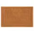 Badeteppich reine baumwolle 900 g/m² uni orange Elea rouille