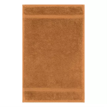 Gästetuch reine baumwolle 550 g/m² uni orange Elea rouille