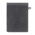 Gant de toilette pur coton 550 g/m² uni anthracite Elea carbone
