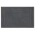 Tapis de bain pur coton 900 g/m² uni anthracite Elea carbone