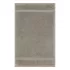 Serviette invites pur coton 550 g/m² uni beige Elea chataignes