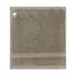 Carre avec oeillet pur coton 550 g/m² uni beige Elea chataignes