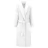Peignoir pur coton 420 g/m² uni blanc Elea blanc