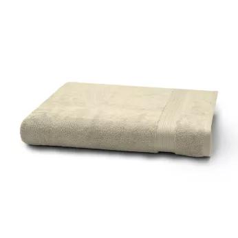 Badetuch reine baumwolle 550 g/m² uni beige Elea angora