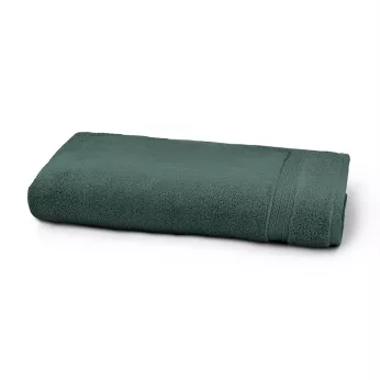 Drap de douche pur coton 550 g/m² uni anthracite Elea crepuscule