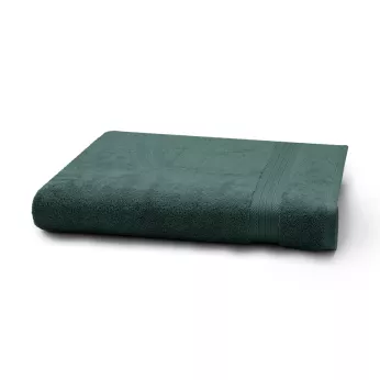 Drap de bain pur coton 550 g/m² uni anthracite Elea crepuscule