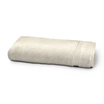 Duchtuch reine baumwolle 550 g/m² uni elfenbein Elea ivoire