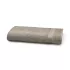 Serviette eponge pur coton 550 g/m² uni beige Elea chataignes