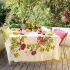 Nappe lin & coton lavé 190 g/m² imprimé multicolore Citrons de menton romance