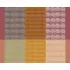Tischset reine baumwolle jacquard-muster grün orange Mille halos prunus