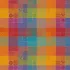 Custom made tablecloth 100% cotton coated jacquard pattern orange purple Mille hana floralies
