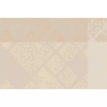 Tischset reine baumwolle jacquard-muster beige Mille pistils naturel