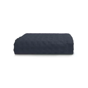 Bath towel 100% cotton 240 gsm waffle navy blue Detente navy