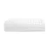 Duchtuch reine baumwolle 240 g/m² waffelpiqué weiß Detente neige