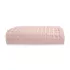 Shower towel 100% cotton 240 gsm waffle pink Detente rose poudre