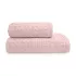 Badeset reine baumwolle waffelpiqué rosa Detente rose poudre