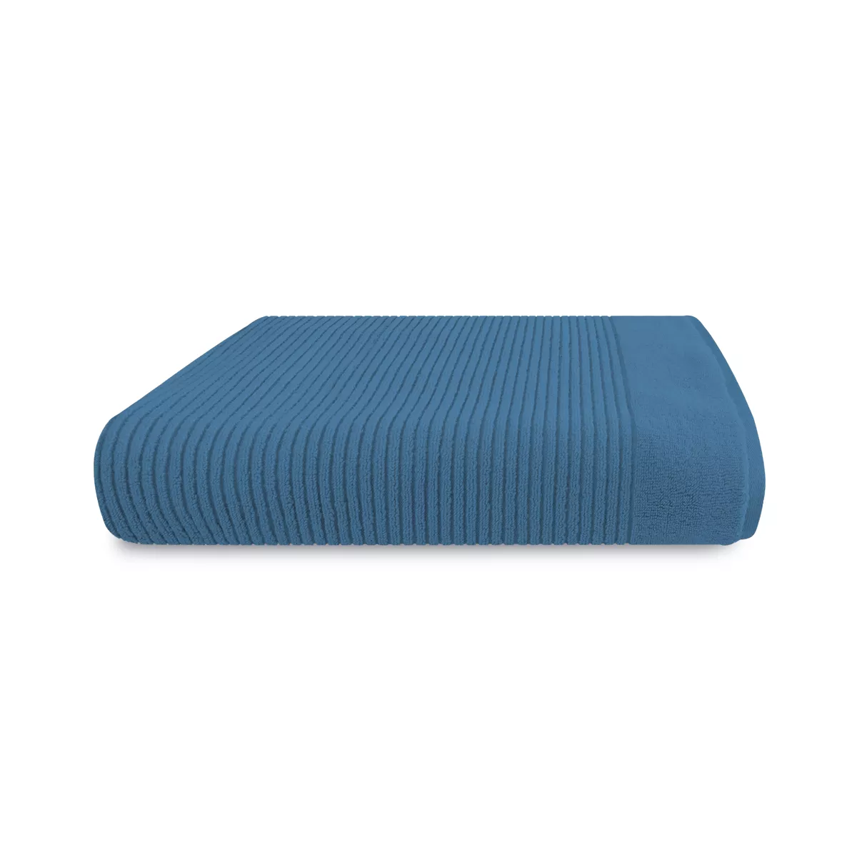 Duchtuch reine baumwolle 575 g/m² uni blau Vitae denim